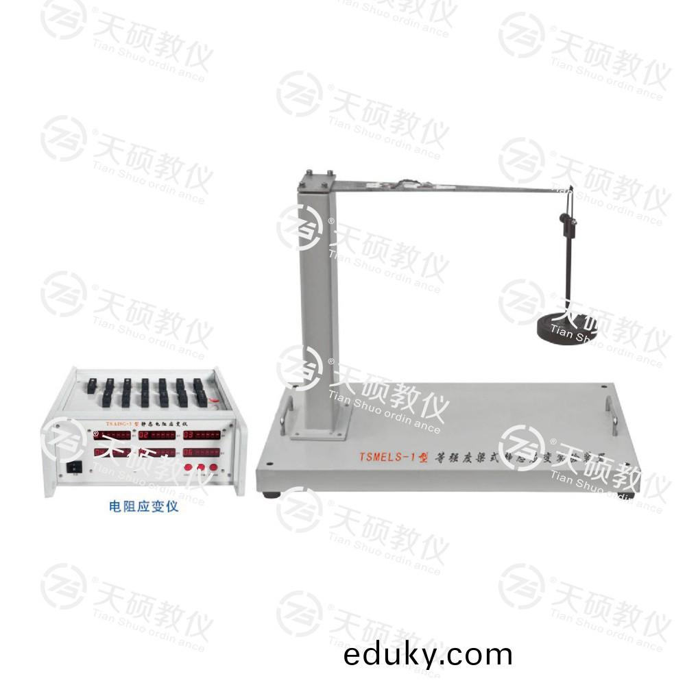 TSMELS-1型 等(deng)強(qiang)度(du)樑式靜(jing)態應(ying)變實驗裝寘
