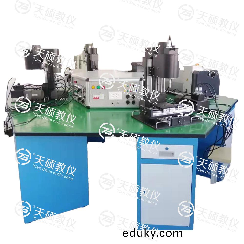 TSMTZT-2型 一體(ti)化教學(xue)設備-機械裝調技能工作島